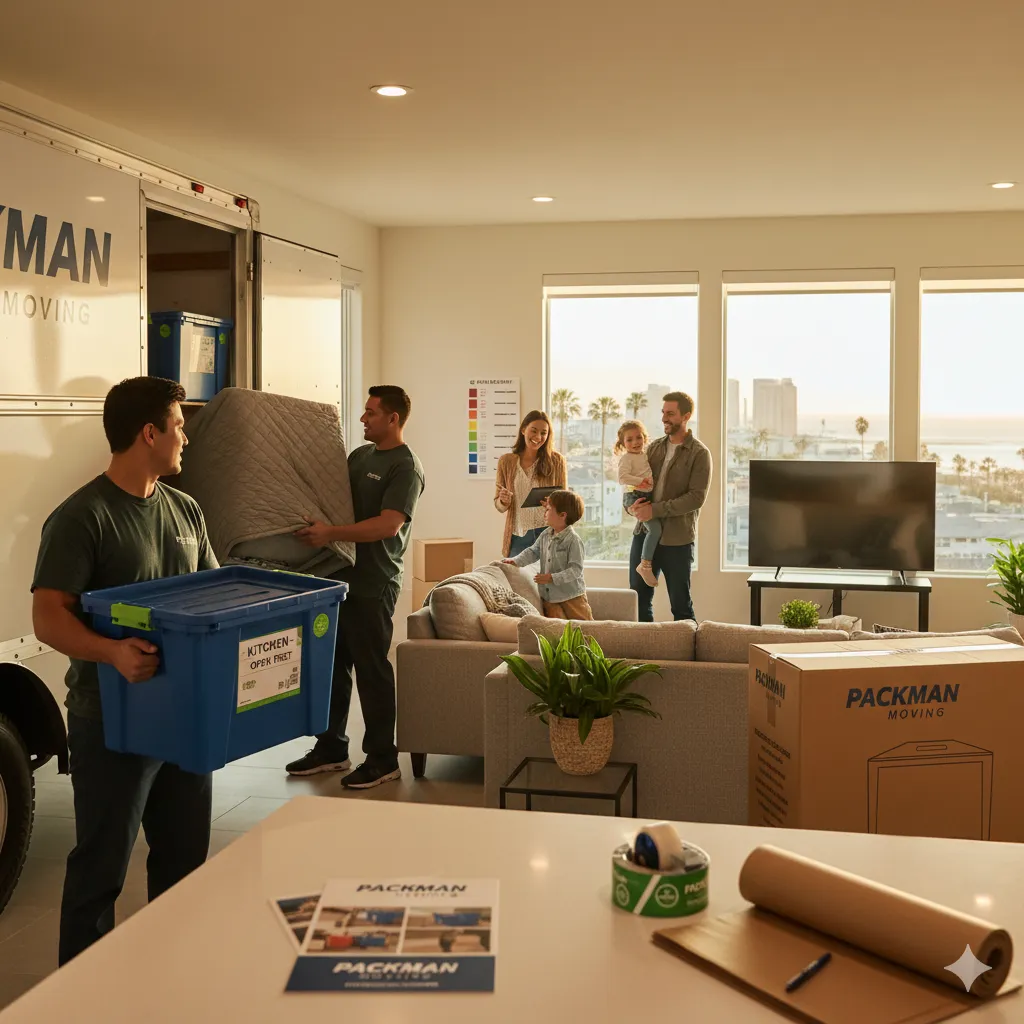 movers and packers san diego checklist 2025,